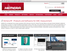 Tablet Screenshot of hemera-rf.com